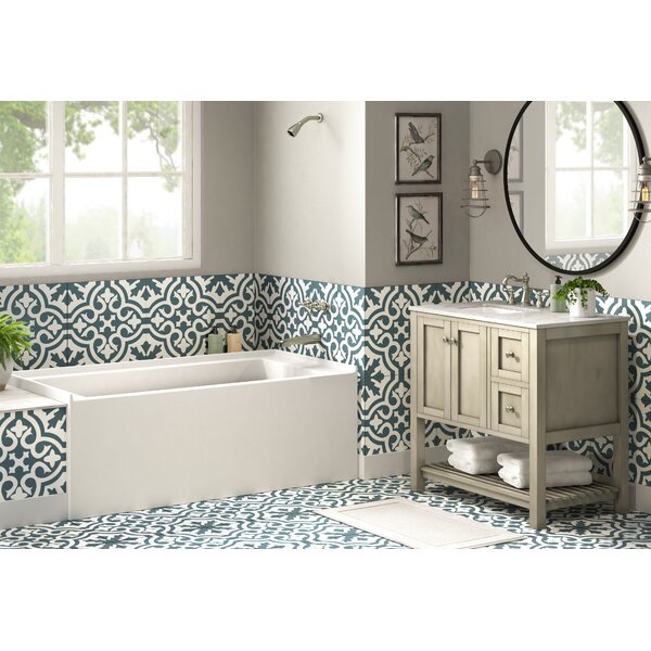 48 inch alcove bathtub